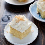 Coconut Tres Leches Cake // Epcot Flower & Garden Festival