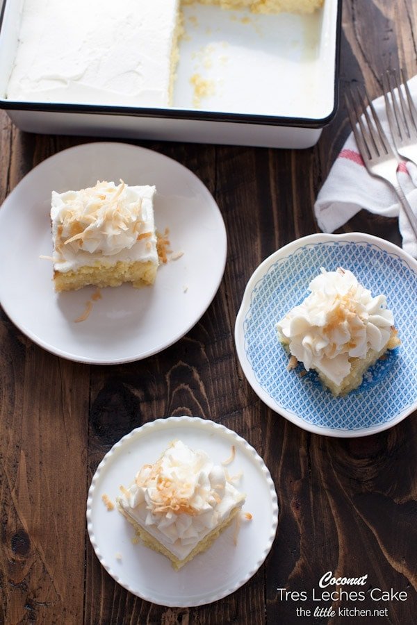 Coconut Tres Leches Cake // Epcot Flower & Garden Festival