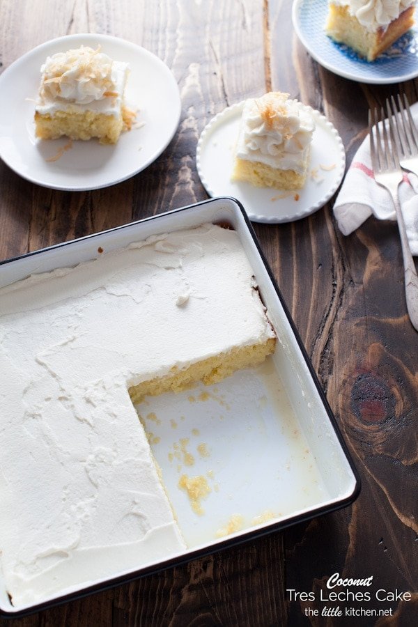 Coconut Tres Leches Cake // Epcot Flower & Garden Festival