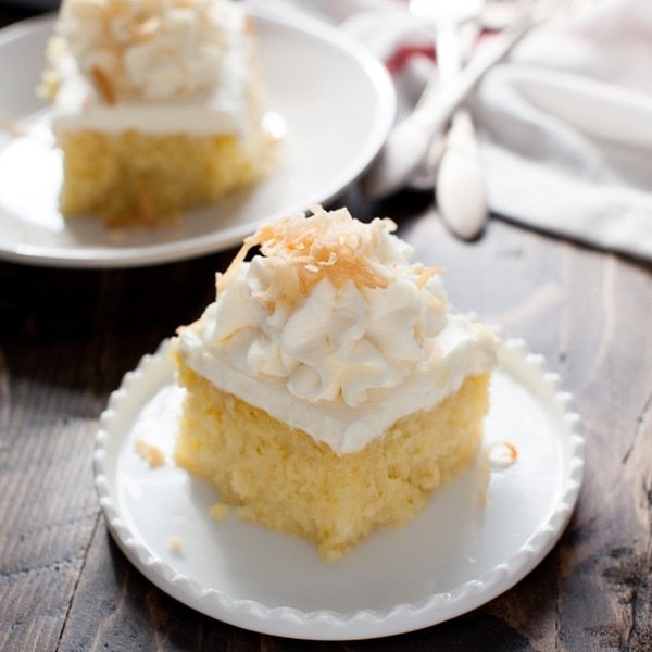 Coconut Tres Leches Cake // Epcot Flower & Garden Festival