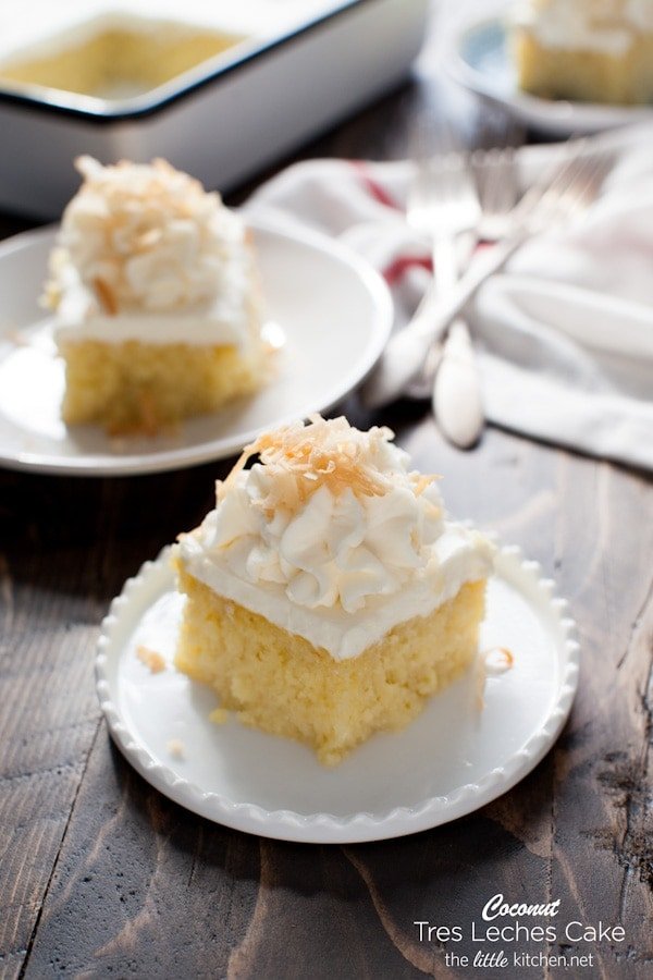 Coconut Tres Leches Cake // Epcot Flower & Garden Festival